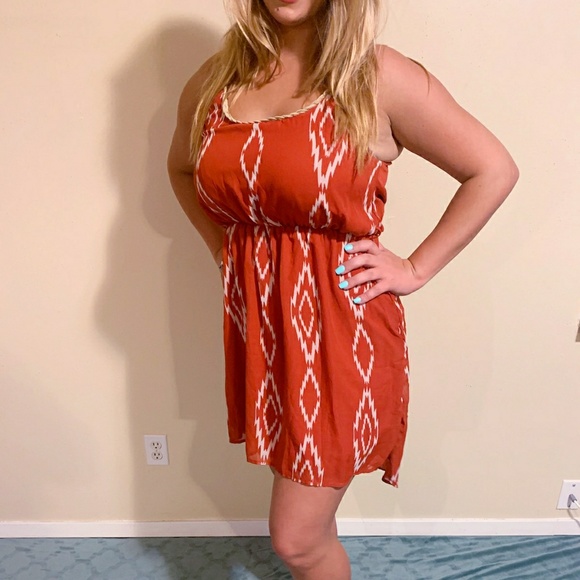 Shyanne Dresses & Skirts - Shyanne Rust Colored Dress